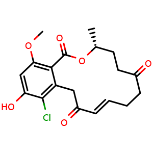 Chemical structure of Cryptosporiopsin A , CAS 1402990-52-6, AChemBlock AD262037