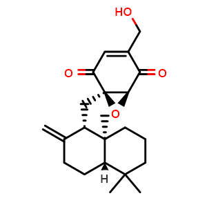 Chemical structure of 4-Oxomacrophorin A , CAS 349147-29-1, AChemBlock AD262053
