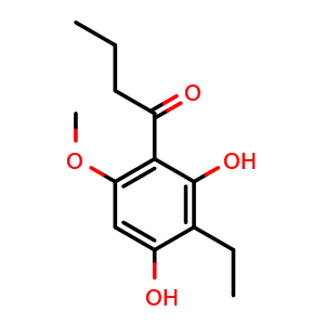 Chemical structure of Deoxyphomalone , CAS 159686-24-5, AChemBlock AD262069