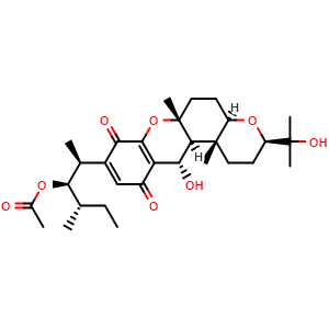 Chemical structure of Cochlioquinone A , CAS 32450-25-2, AChemBlock AD262074