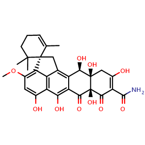 Chemical structure of Viridicatumtoxin , CAS 39277-41-3, AChemBlock AD262083