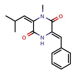 Chemical structure of 1-N-Methylalbonoursin , CAS 90806-04-5, AChemBlock AD262085