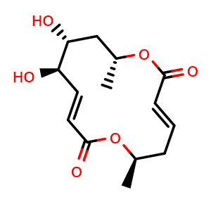 Chemical structure of Colletodiol , CAS 21142-67-6, AChemBlock AD262091
