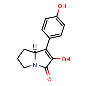 Chemical structure of p-Hydroxyphenopyrrozin , CAS 887602-12-2, AChemBlock AD262112