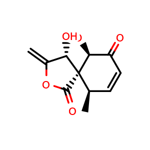 Chemical structure of Massarigenin C , CAS 496926-08-0, AChemBlock AD262131