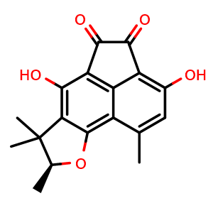 Chemical structure of Sclerodione , CAS 104855-19-8, AChemBlock AD262134