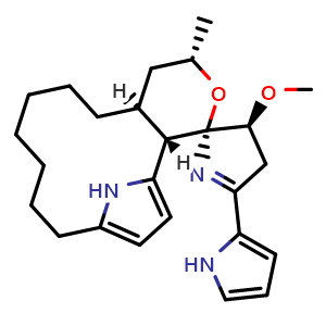 Chemical structure of Marineosin A , CAS 1089025-22-8, AChemBlock AD262182