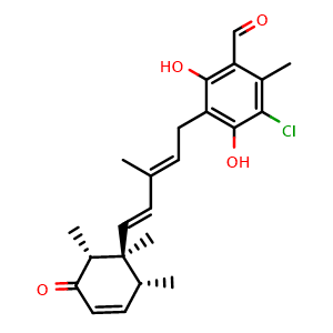 Chemical structure of Ilicicolin E , CAS 23887-67-4, AChemBlock AD262186
