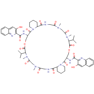 Chemical structure of Sandramycin , CAS 100940-65-6, AChemBlock AD262191