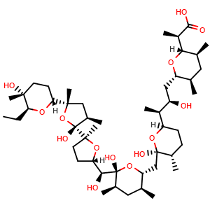 Chemical structure of Alborixin , CAS 57760-36-8, AChemBlock AD262197