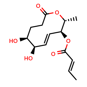 Chemical structure of Aspinolide B , CAS 188605-15-4, AChemBlock AD262206