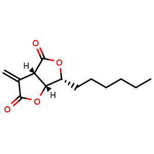 Chemical structure of Sporothriolide , CAS 154799-92-5, AChemBlock AD262211