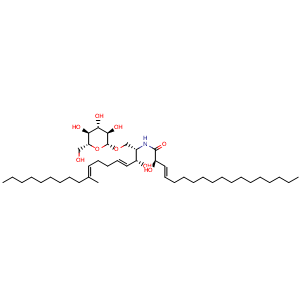 Chemical structure of Cerebroside C , CAS 98677-33-9, AChemBlock AD262212