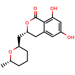 Chemical structure of Cladosporin , CAS 35818-31-6, AChemBlock AD262213