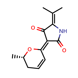 Chemical structure of Cladodionen , CAS 2241017-09-2, AChemBlock AD262216
