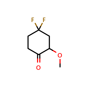 4,4-Difluoro-2-methoxycyclohexan-1-one