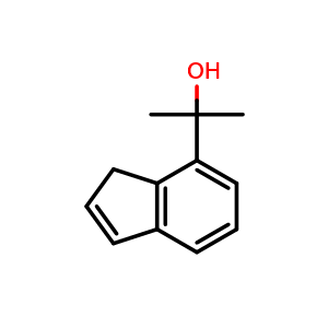 Chemical structure of 2-(1H-inden-7-yl)propan-2-ol , AChemBlock AD262262