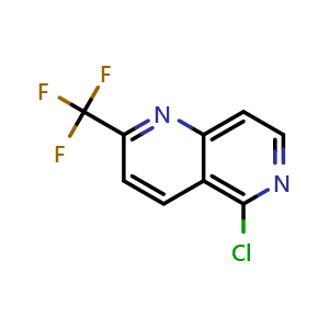 5-Chloro-2-(trifluoromethyl)-1,6-naphthyridine