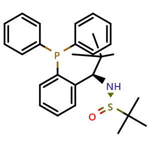 [S(R)]-N-[(1R)-1-[2-(Diphenylphosphino)phenyl]-2,2-dimethylpropyl]-2-methyl-2-propanesulfinamide
