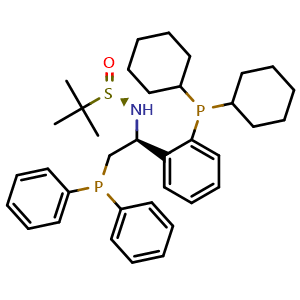 [S(R)]-N-[(1S)-2-(Diphenylphosphino)-1-[2-(dicyclohexylphosphanyl)phenyl]ethyl]-2-methyl-2-propanesulfinamide