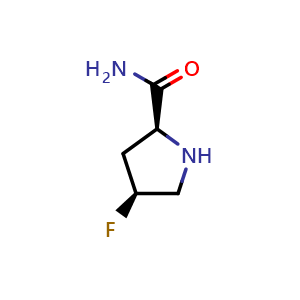 (2s,4s)-4-Fluoropyrrolidine-2-carboxamide