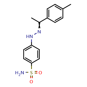 4-[2-[1-(4-Methylphenyl)ethylidene]hydrazinyl]benzenesulfonamide