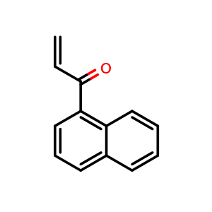 Chemical structure of 1-Naphthyl vinyl ketone , CAS 22422-69-1, AChemBlock AD262580