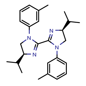 (4S,4'S)-4,4'-Diisopropyl-1,1'-di-m-tolyl-4,4',5,5'-tetrahydro-1H,1'H-2,2'-biimidazole