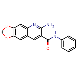 6-Amino-N-phenyl-[1,3]dioxolo[4,5-g]quinoline-7-carboxamide