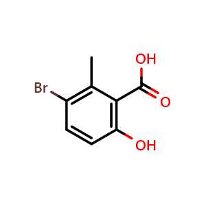 3-Bromo-6-hydroxy-2-methylbenzoic acid
