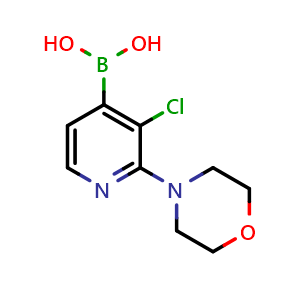 (3-Chloro-2-morpholinopyridin-4-yl)boronic acid