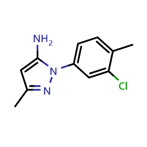 1-(3-Chloro-4-methylphenyl)-3-methyl-1H-pyrazol-5-amine