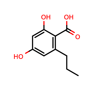 2,4-Dihydroxy-6-propylbenzoic acid