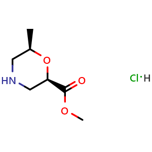 Methyl (2R,6R)-6-methylmorpholine-2-carboxylate hydrochloride