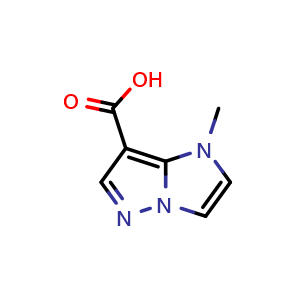 1-Methyl-1H-imidazo[1,2-b]pyrazole-7-carboxylic acid