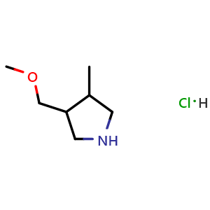 3-(methoxymethyl)-4-methylpyrrolidine hydrochloride