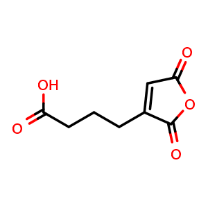 4-(2,5-dioxo-2,5-dihydrofuran-3-yl)butanoic acid
