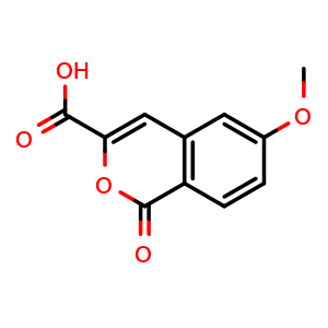6-methoxy-1-oxo-1H-isochromene-3-carboxylic acid
