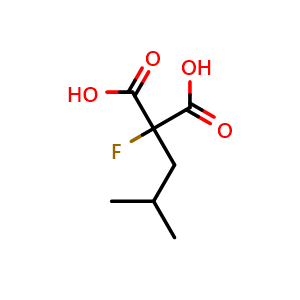 2-Fluoro-2-(2-methylpropyl)propanedioic acid