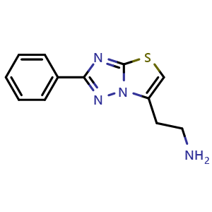 2-{2-phenyl-[1,2,4]triazolo[3,2-b][1,3]thiazol-6-yl}ethan-1-amine