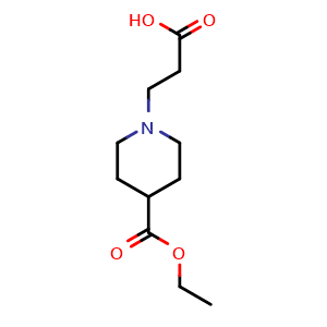 3-(4-(Ethoxycarbonyl)piperidin-1-yl)propanoic acid