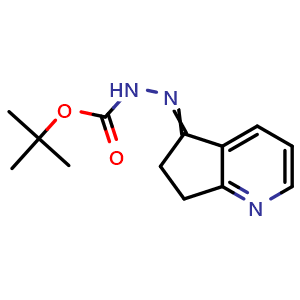 2-(6,7-Dihydrocyclopenta[b]pyridin-5--ylidene)-hydrazinecarboxylic acid-1,1-dimethylethyl ester