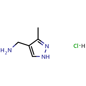 (3-Methyl-1h-pyrazol-4-yl)methanamine hydrochloride
