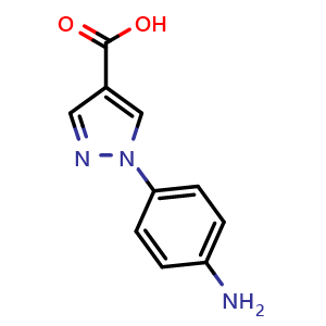 1-(4-Aminophenyl)-1H-pyrazole-4-carboxylic acid