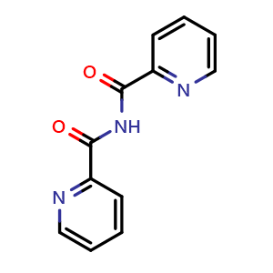 Chemical structure of N-Picolinoylpicolinamide , CAS 6707-97-7, AChemBlock AD263595