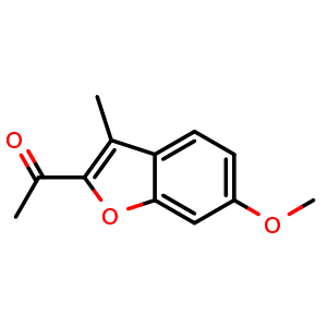 1-(6-Methoxy-3-methylbenzofuran-2-yl)ethanone