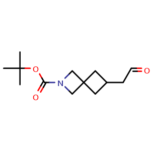 tert-Butyl 6-(2-oxoethyl)-2-azaspiro[3.3]heptane-2-carboxylate