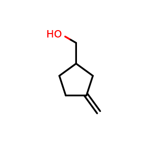 Chemical structure of (3-Methylenecyclopentyl)methanol , CAS 74793-20-7, AChemBlock AD263769