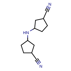 3,3'-Azanediylbis(cyclopentane-1-carbonitrile)