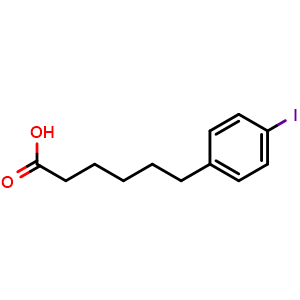 6-(4-Iodophenyl)hexanoic acid